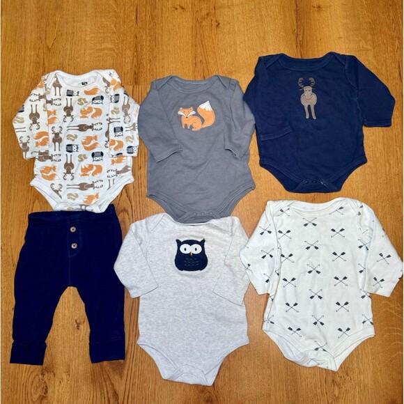 Baby Boy Clothes Lot 3-6m Winter - Old Navy, Hudson Baby, Hanna Anderson, 16 Pcs - Picture 5 of 16
